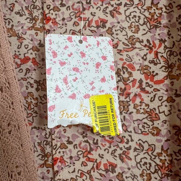 NWT Free People Lola Printed Kimono Size M - Picture 10 of 10